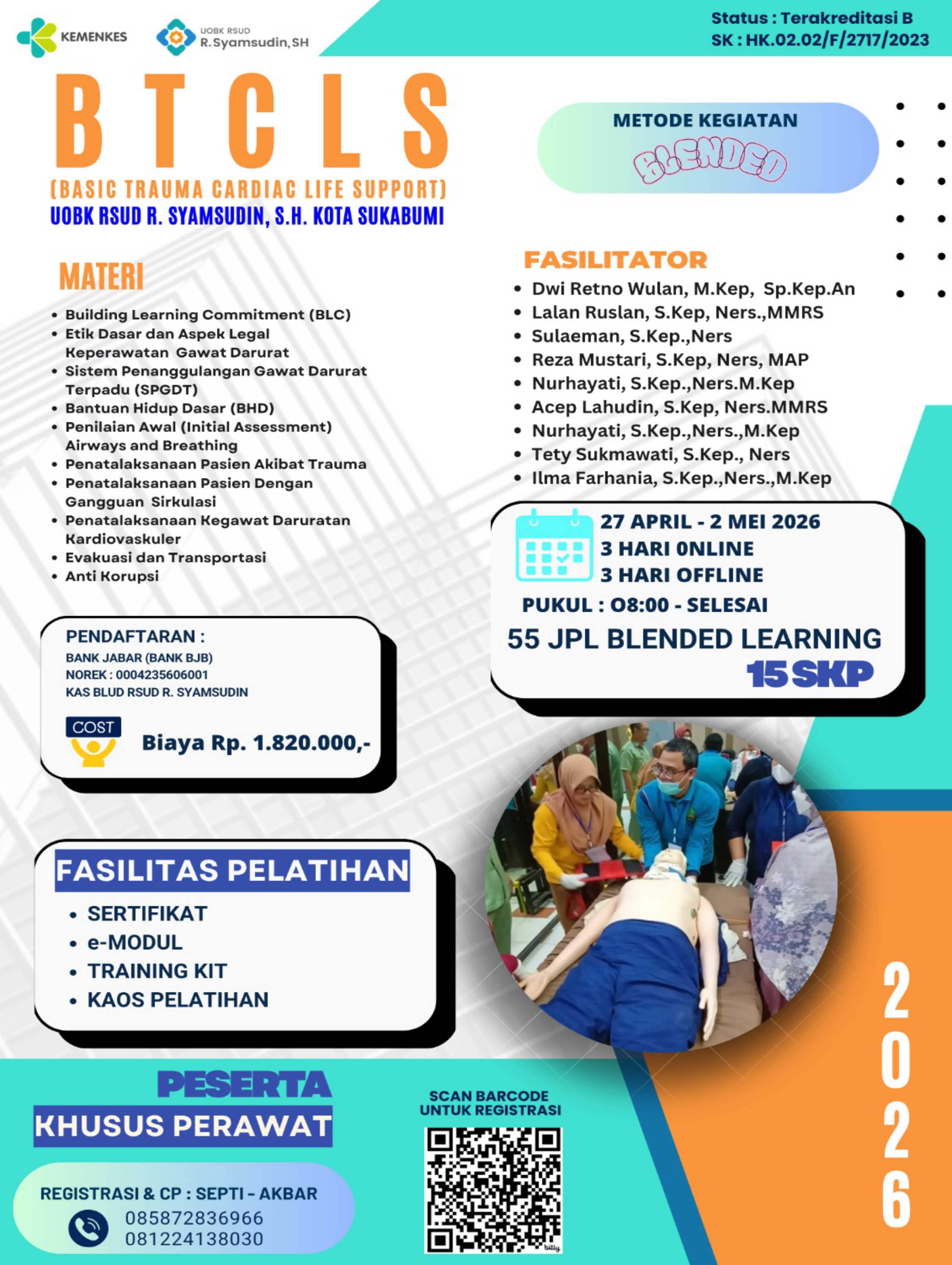 PELATIHAN BTCLS 2026